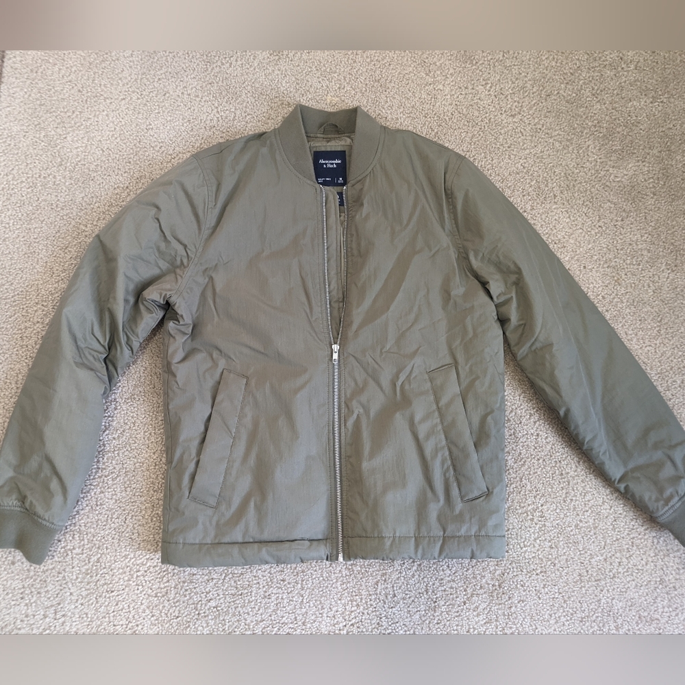 Men's Abercrombie & Fitch Bomber Jacket - Size M